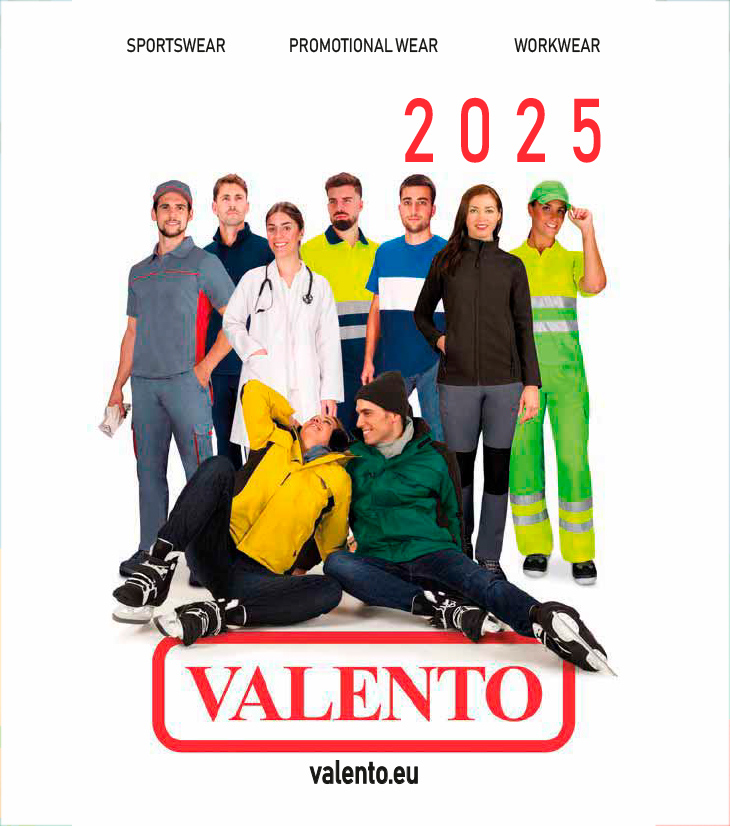 Catálogo vestuário de trabalho Valento